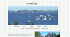 Desktop Screenshot of ostseehof.de